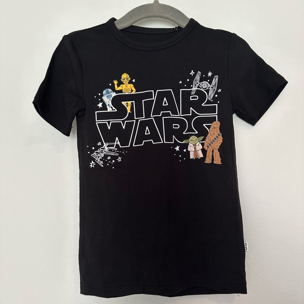 Little Sleepies Star Wars T-Shirt Bamboo NWT